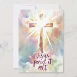 Jezus betaalde het allemaal Christelijke hymne Paa