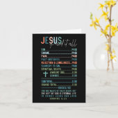 Jezus betaalde het allemaal om de Christelijke roo Kaart (Gele Bloem)