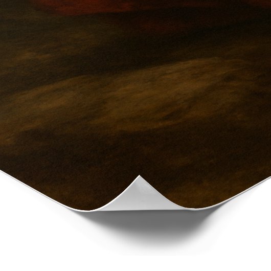 Jezus bidt in Gethsemane™ LDS Wall Art Poster (Hoek)