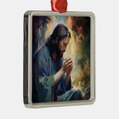 Jezus bidt Ornament (Rechts)