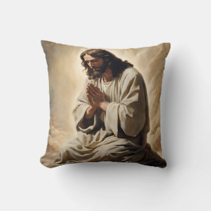 Jezus bidt Sierkussen
