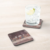 Jezus bij de laatste Supper, Leonardo da Vinci Bier Onderzetter (Rechterzijde)