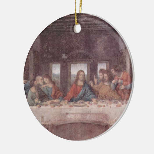 Jezus bij de laatste Supper, Leonardo da Vinci Keramisch Ornament (Links)