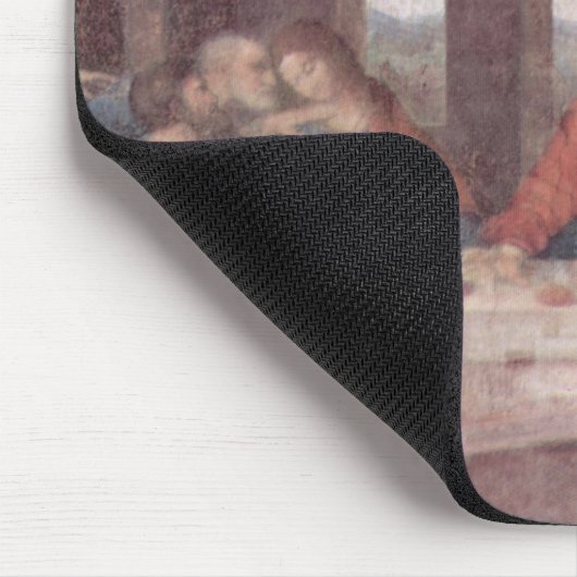 Jezus bij de laatste Supper, Leonardo da Vinci Muismat (Hoek)