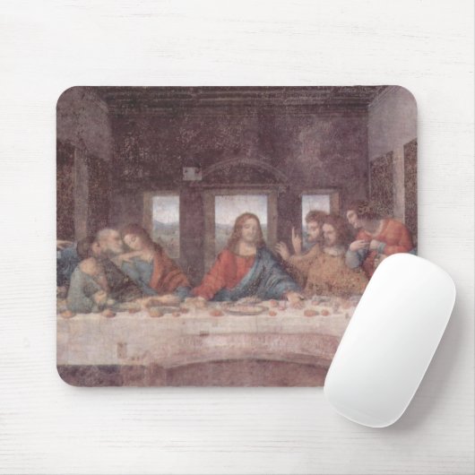 Jezus bij de laatste Supper, Leonardo da Vinci Muismat (Met muis)