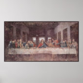 Jezus bij de laatste Supper, Leonardo da Vinci Poster (Voorkant)