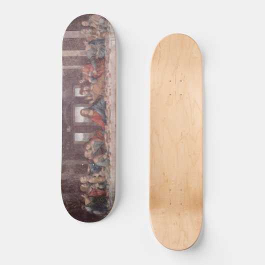 Jezus bij de laatste Supper, Leonardo da Vinci Ska Persoonlijk Skateboard (Voorkant)