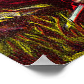 Jezus bij Gethsemane die tegen de hoek praat Poster (Hoek)