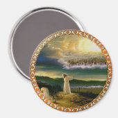 Jezus bij Heaven's Gate  design Magneet (Voorkant / Achterkant)
