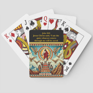 Jezus bij Heaven's Gate Pokerkaarten