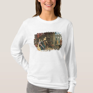 Jezus bij het Huis van Martha en Mary T-shirt