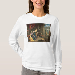 Jezus bij het Huis van Martha en Mary T-shirt