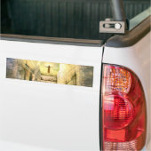 Jezus bij het lege graf Paasopstanding Bumpersticker (Op Truck)