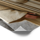 Jezus bij zonsopgang Antiek deur Poster (Hoek)