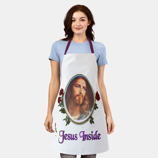 Jezus binnen schort (Gedragen)