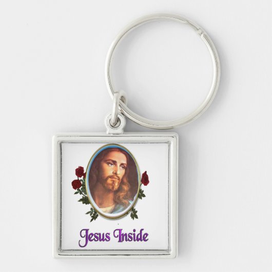 Jezus binnen sleutelhanger (Voorkant)