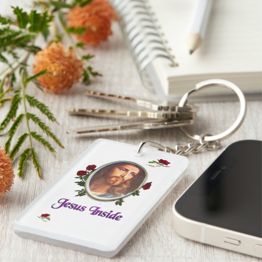Jezus binnen sleutelhanger (Voorkant Rechts)