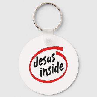 Jezus binnen sleutelhanger