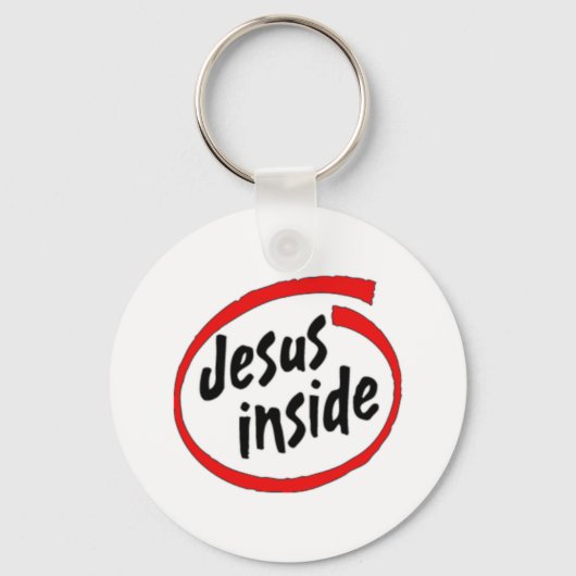 Jezus binnen sleutelhanger (Voorkant)