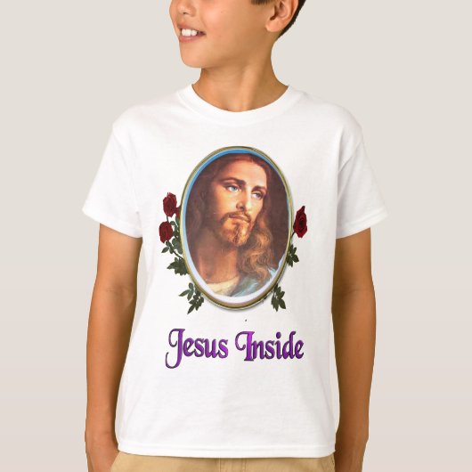 Jezus binnen t-shirt (Voorkant)