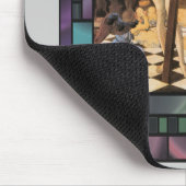 Jezus bloed van de religieuze redeeraar muismat (Hoek)