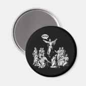 Jezus BRB lol shirt Magneet (Voorkant / Achterkant)