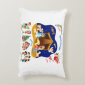 Jezus brengt liefde, hoop en kracht accent kussen (Achterkant (Verticaal))