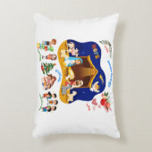 Jezus brengt liefde, hoop en kracht accent kussen (Voorkant(Verticaal))