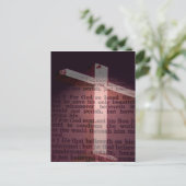 Jezus Briefkaart (Staand voorkant)