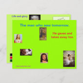 Jezus Briefkaart (Voorkant / Achterkant)