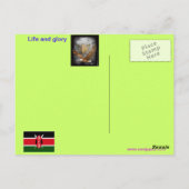 Jezus Briefkaart (Achterkant)