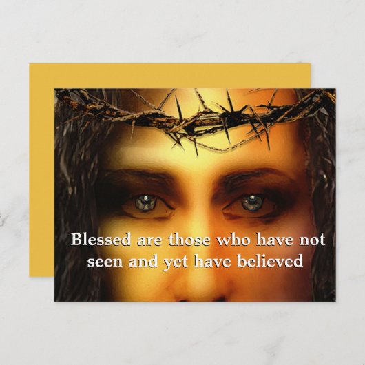 Jezus Briefkaart (Voorkant / Achterkant)