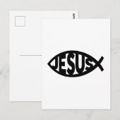 Jezus Briefkaart (Voorkant / Achterkant)