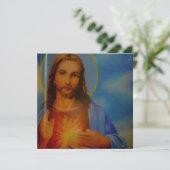 Jezus briefkaart (Staand voorkant)