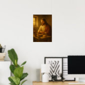 Jezus Brood Breken Poster (Thuiskantoor)