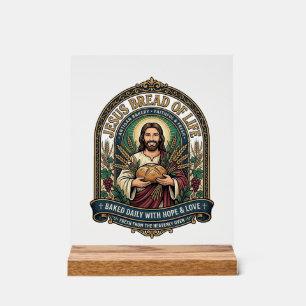 Jezus Brood Des Levens Jezus Brood Des Levens Bakk Acryl Bord