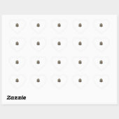 Jezus Brood Des Levens Jezus Brood Des Levens Bakk Hart Sticker (Vel)