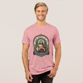 Jezus Brood Des Levens Jezus Brood Des Levens Bakk Tri-Blend Shirt (Voorkant volledig)