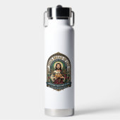 Jezus Brood Des Levens Jezus Brood Des Levens Bakk Waterfles (Voorkant)