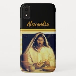 Jezus brood met Matthew 14-13 gouden streep Case-Mate iPhone Case