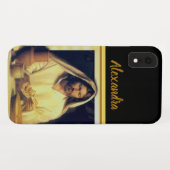 Jezus brood met Matthew 14-13 gouden streep Case-Mate iPhone Case (Achterkant (horizontaal))