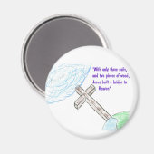 Jezus brug magneet (Voorkant / Achterkant)