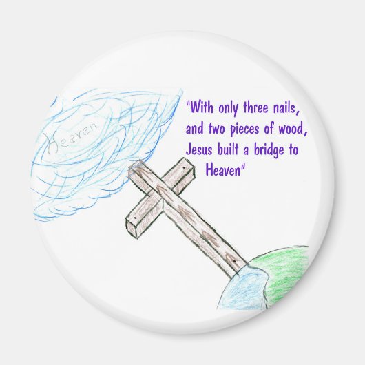 Jezus brug magneet (Voorkant)