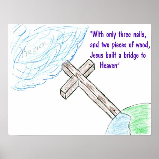 Jezus brug poster (Voorkant)