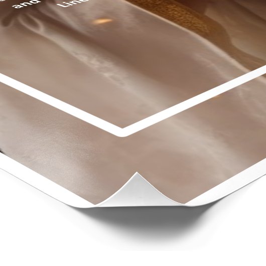 Jezus - Bruiloft Avondmaal van Lam Perfect Poster (Hoek)