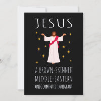 Jezus Bruine huid illegale immigrant I