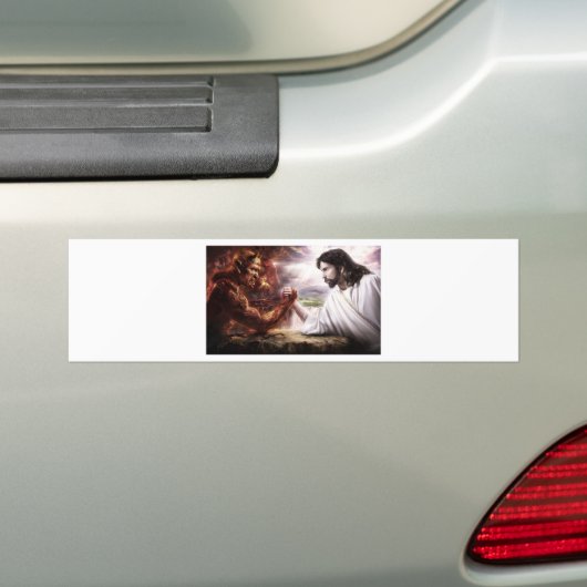 Jezus Bumpersticker (Op auto)