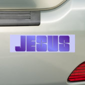 Jezus Bumpersticker (Op auto)