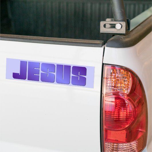 Jezus Bumpersticker (Op Truck)