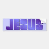 Jezus Bumpersticker (Voorkant)